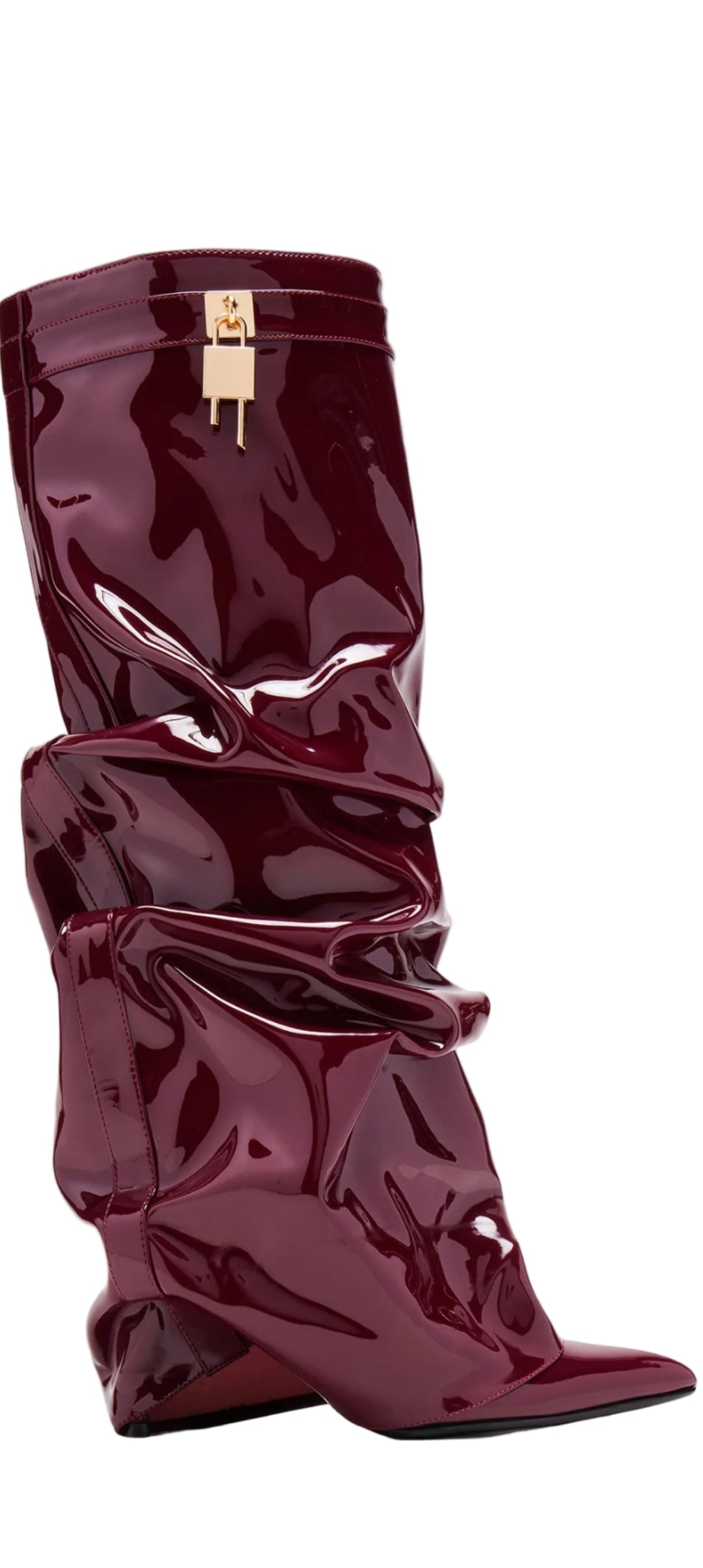 Boots Vernis Burgundy