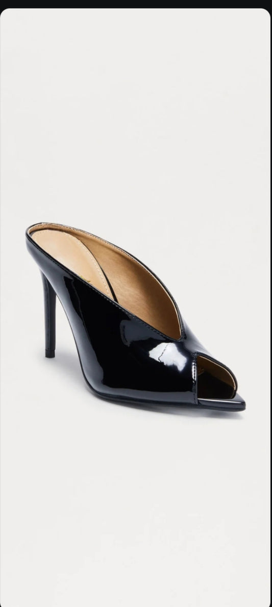 Talons vernis noir